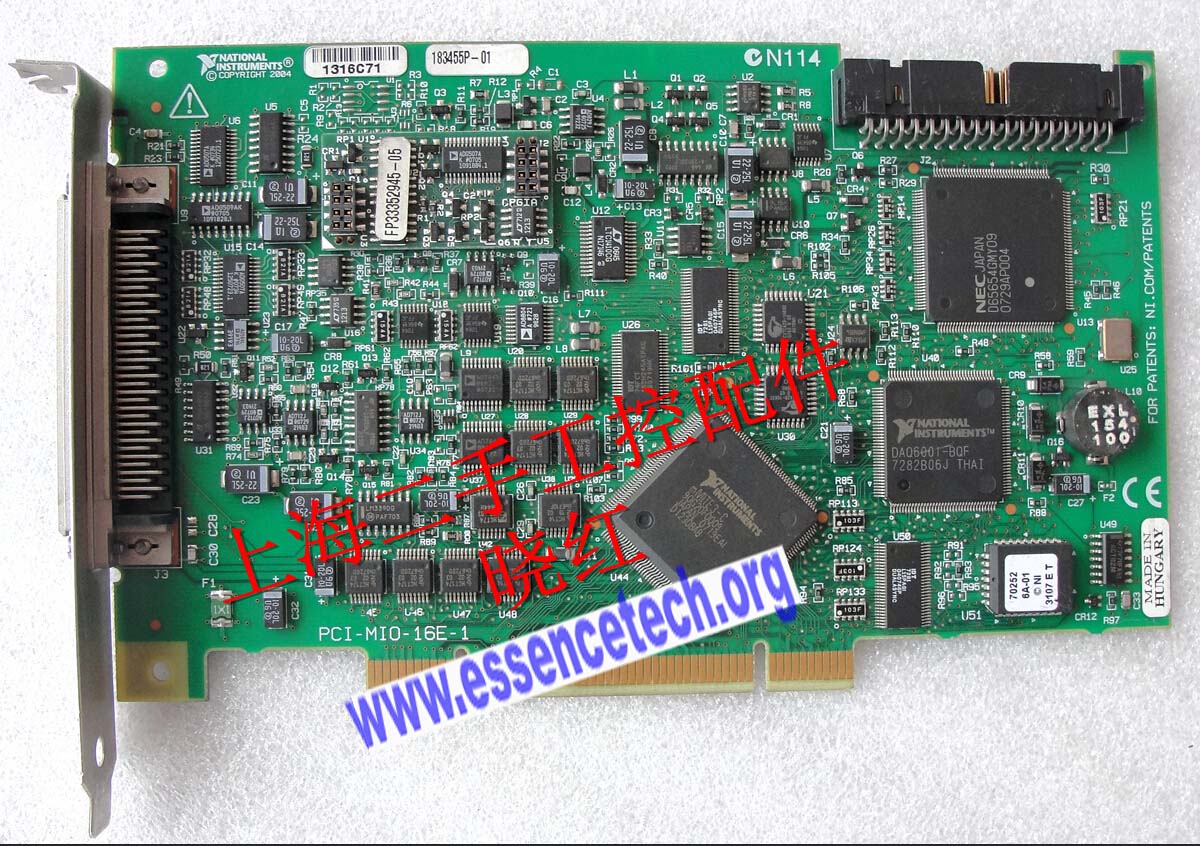 NI PCI-MIO-16E-1 - Click Image to Close